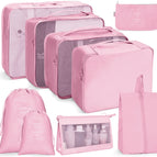 9 In 1 Cosmetic Bag / Pink