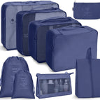 9 In 1 Cosmetic Bag / Navy Blue