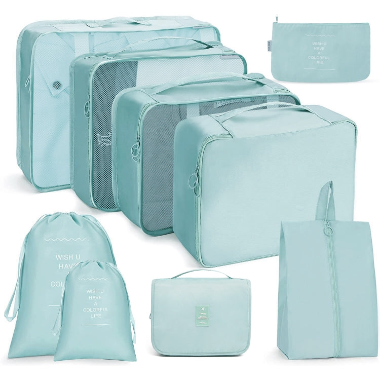 Travel Storage Bag Set Folding Storage Bag, 8 In 1 Toiletry Bag, 9 In 1 Cosmetic Bag, 9 In 1 Toiletry Bag