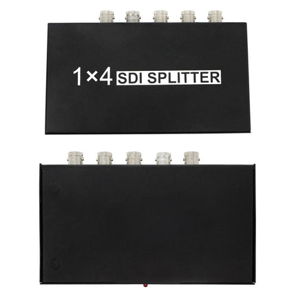 1 In 4 Out SD-SDI / HD-SDI / 3G-SDI Distribution Amplifier Video SDI Splitter, 1 In 4 Out