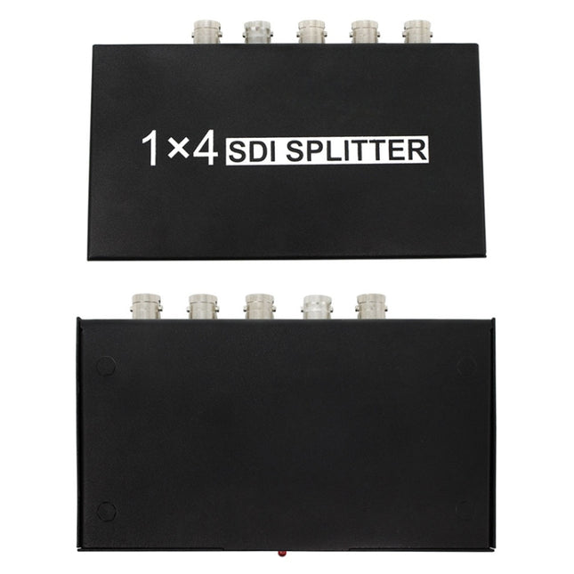 1 In 4 Out SD-SDI / HD-SDI / 3G-SDI Distribution Amplifier Video SDI Splitter, 1 In 4 Out