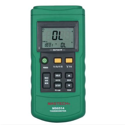 MS6514 Dual Digital Thermometer With USB Interface