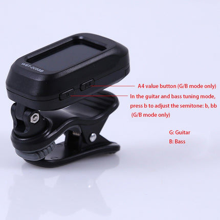 Little Angel WST-2058B Guitar Capo Electronic Tuner