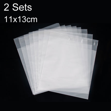 2 Sets CPE Matte Self -Sealed Bag Data Cable Phone Case Packaging Bag, 100 PCS / Set 10x18cm, 100 PCS / Set 10x22cm, 100 PCS / Set 11x13cm, 100 PCS / Set 13x15cm, 100 PCS / Set 15x27cm, 100 PCS / Set 18x29cm, 100 PCS / Set 20x33cm