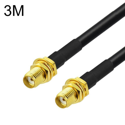 SMA Male To SMA Male RG58 Coaxial Adapter Cable, SMA Female To SMA Female 0.5m, SMA Female To SMA Female 1m, SMA Female To SMA Female 1.5m, SMA Female To SMA Female 3m, SMA Female To SMA Female 5m, SMA Female To SMA Female 10m
