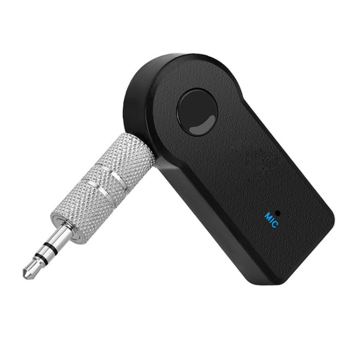 Adaptador de metal auxiliar 2 en 1 de 3,5 mm + receptor de audio inalámbrico Bluetooth 4.1 para coche con USB, receptor de audio