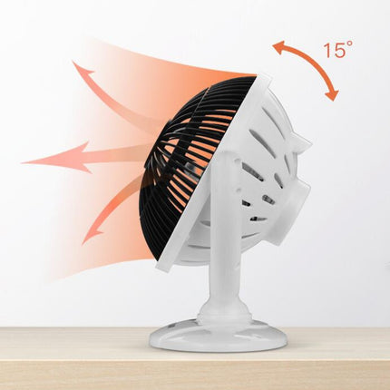 Small Sun Mini Home Office Heizung 6 Zoll Elektroheizung Nationaler Standardstecker, mit 3m Verlängerungskabel, ohne Kabel