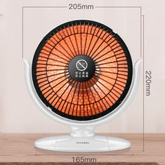 Calentador eléctrico pequeño para oficina en casa Sun Mini de 6 pulgadas con enchufe estándar nacional, con cable de extensión de 3 m, sin cable