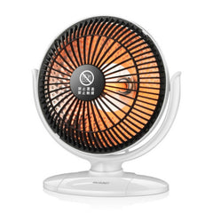 Small Sun Mini Home Office Heater 6 inch Electric Heater National Standard Plug, with 3m Extension Cable, without Cable