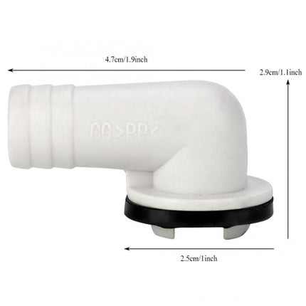 Elbow Air Conditioning External Air Conditioner Outlet Drain Nozzle Universal Drainage Tool for LG Air Conditioner