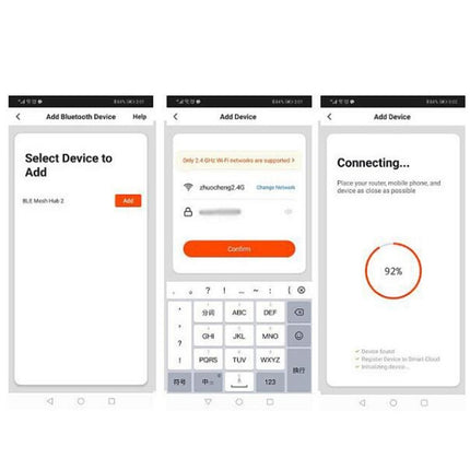 Bluetooth Multifunction Gateway Smart Home Door and Window Sensor Socket Control Center