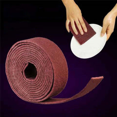 Nylon Emery Scouring Pad Stainless Steel Rust Polishing Kitchen Dish Cleaning Rag