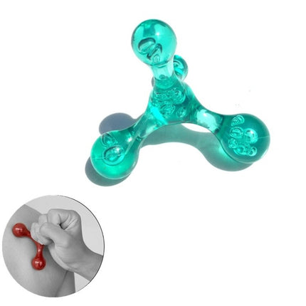 Frog Type Massager Manual Balance Four Ball Massager Waist Massage Ball, H-shaped Light Blue, H-shaped Light Pink, Four-ball Pink, Four-ball Blue, Four-ball Green, Four-ball Red