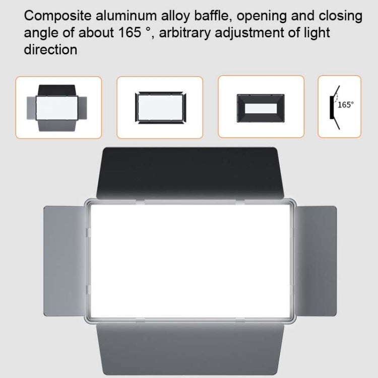 E900  55W  3000K-6500K Flat Panel Lights Live Broadcast Fill Light