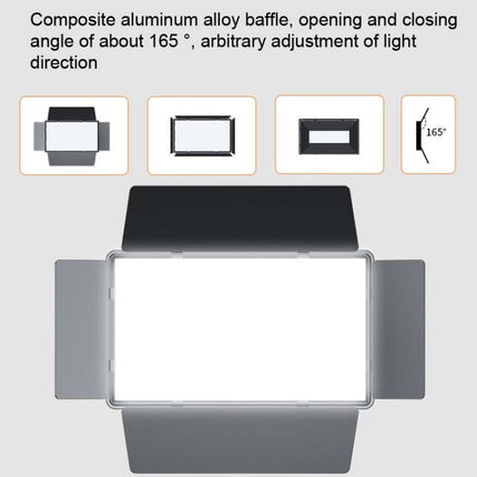 E900  55W  3000K-6500K Flat Panel Lights Live Broadcast Fill Light, Regular Models, Knob Model, Knob Battery Model