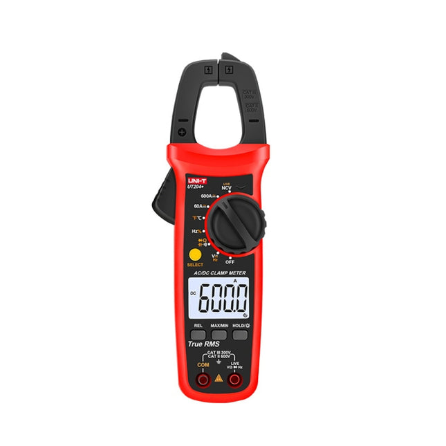 UNI-T  UT204+ 600A  Digital Clamp Meter AC DC Voltage Detector