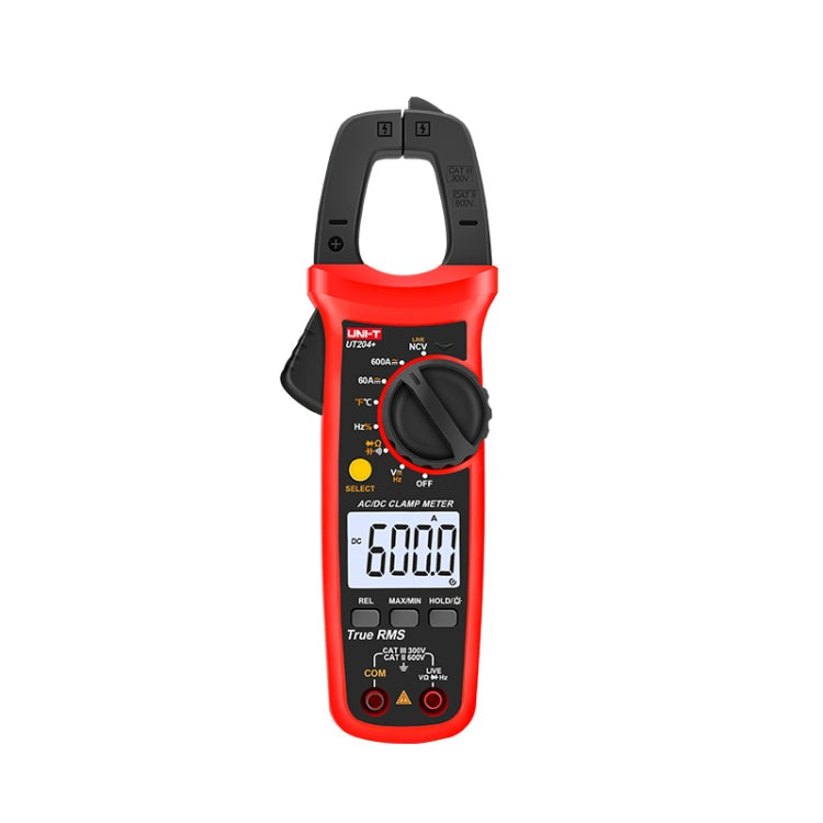 UNI-T  UT204+ 600A  Digital Clamp Meter AC DC Voltage Detector