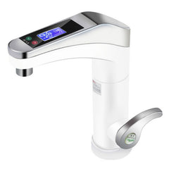 Intelligent Instant Digital Hot Water Faucet Hot and Cold Water Heater, White, Red, Gold, Blue, Silver Grey