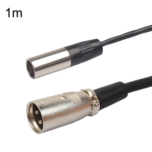 Xlrmini Caron Male To Mini Male Balancing Cable For 48V Sound Card Microphone Audio Cable, 0.5m, 1m, 1.5m, 2m, 3m, 5m, 10m