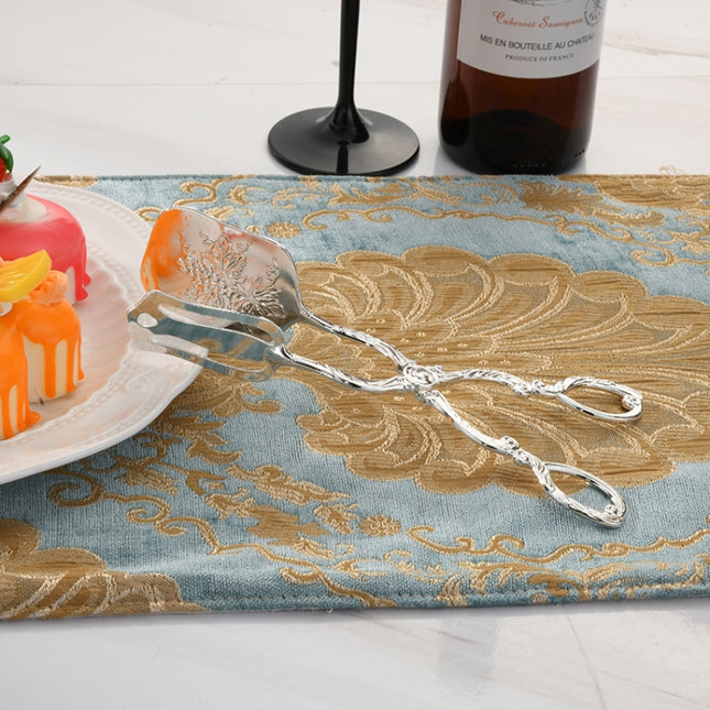 Retro Zinc Alloy Cutlery Cake Fruit Dessert Salad Clip, Cake Fruit Square Head Silver Clip, Cake Fruit Round Head Silver Clip, Cake Fruit Round Head Gold Clip