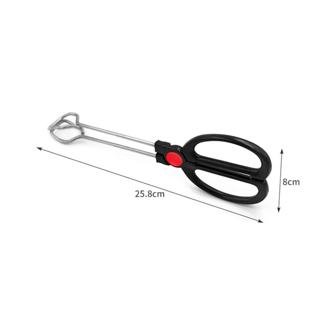 Stainless Steel Plastic Handle Barbecue Tongs Food Clip Barbecue Tools