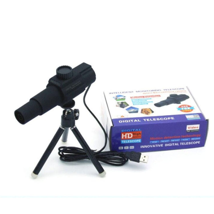 Smart Digital Telescope USB Microscope Video Camera Playback Function Live Streaming, W01 70X