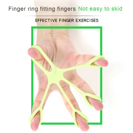 Silicone Finger Trainer Device Fan-shaped Pull Ring, Fan-shaped Light Green, Fan-shaped Grass Green, Fan-shaped Dark Green, Fan-shaped Light Gray, Fan-shaped Dark Gray, Fan-shaped Black