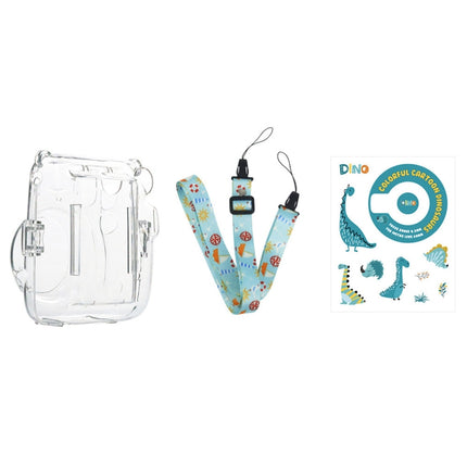 For Fujifilm Instax Mini 11  5sets Storage Case + Shoulder Strap + Sticker 3 In 1 Set, 3 In 1 Set(Set 1), 3 In 1 Set(Set 2), 3 In 1 Set(Set 3), 3 In 1 Set(Set 4), 3 In 1 Set(Set 5), 3 In 1 Set(Set 6), 3 In 1 Set(Set 7), 3 In 1 Set(Set 8)