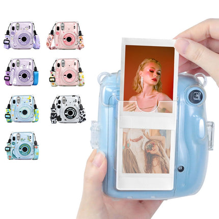 For Fujifilm Instax Mini 11  5sets Storage Case + Shoulder Strap + Sticker 3 In 1 Set, 3 In 1 Set(Set 1), 3 In 1 Set(Set 2), 3 In 1 Set(Set 3), 3 In 1 Set(Set 4), 3 In 1 Set(Set 5), 3 In 1 Set(Set 6), 3 In 1 Set(Set 7), 3 In 1 Set(Set 8)