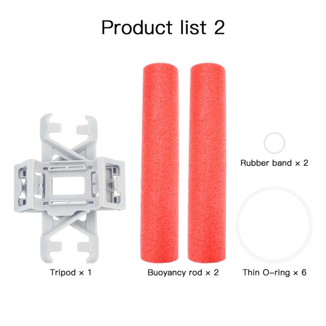 For DJI Mini 2  RCSTQ Water Landing Gear Buoyancy Rod
