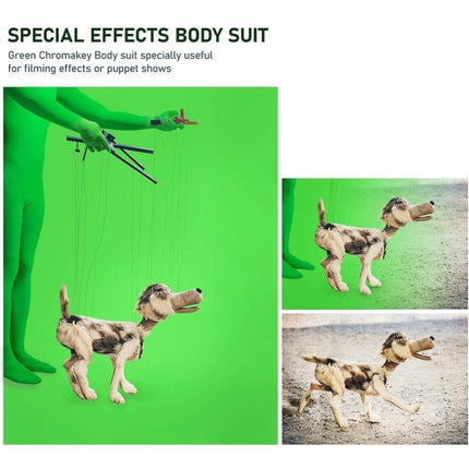Photo Stretchy Body Green Screen Suit Video Chroma Key Tight Suit, 160cm, 170cm, 180cm