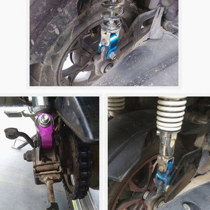 2 Pairs Shock Absorber Extender Height Extension for Motorcycle, Small, Large