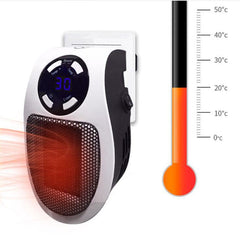 Mini Plug-in LCD Timing Electric Heater Office Home Heater Foot Warmer, With Remote Control EU, With Remote Control US 110v, With Remote Control UK, Without Remote Control EU, Without Remote Control US 110v, Without Remote Control UK