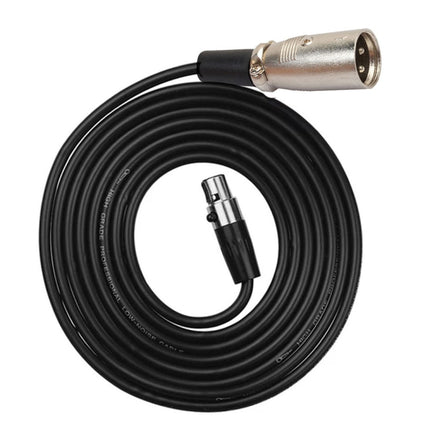 Xlrmini Caron Male To Mini Female Balancing Cable For 48V Sound Card Microphone Audio Cable, 0.5m, 1m, 1.5m, 2m, 3m, 5m, 10m