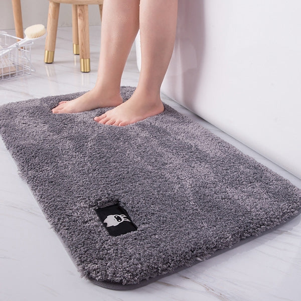 Bathroom Toilet Absorbent Bath Mat Carpet Bedroom Non-slip Foot Pad, 40x60cm, 50x60cm, 50x80cm, 60x90cm