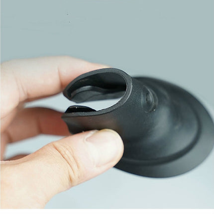 1 Pair For Xiaomi Mijia M365 / M365 Pro Electric Scooter Universal Fishtail Shape Rubber Fender, 7.5 x 7cm