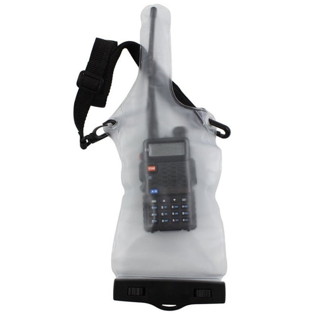 Walkie Talkie Waterproof Bag with Lanyard (Excluding Walkie Talkie)
