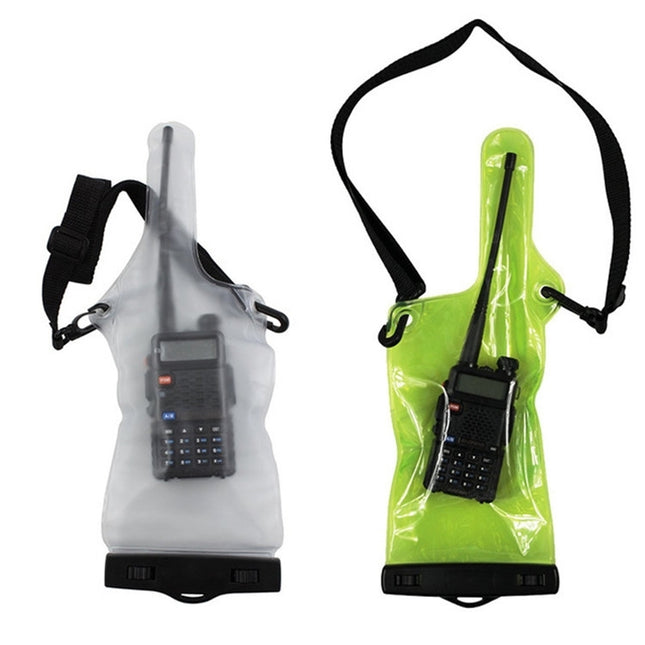 Walkie Talkie Waterproof Bag with Lanyard (Excluding Walkie Talkie)
