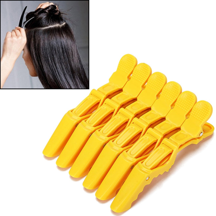 6 PCS Hair Not Easy to Slip off Hair Salon Barber Shop Style Partition Special Clip Hair Tools