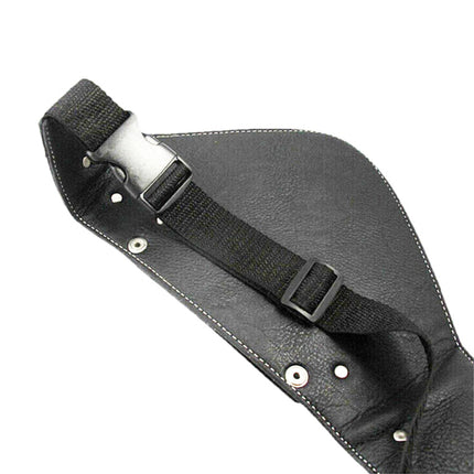 Hairdresser Hair Clipper Comb PU Leather Waist Bag Barber Shop Hair Tools