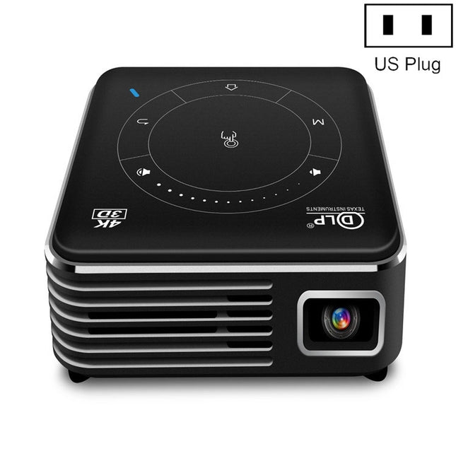 P11 4K HD DLP Mini 3D Projector 4G + 32G Smart Micro Convenient Projector, US Plug, UK Plug, EU Plug, AU Plug