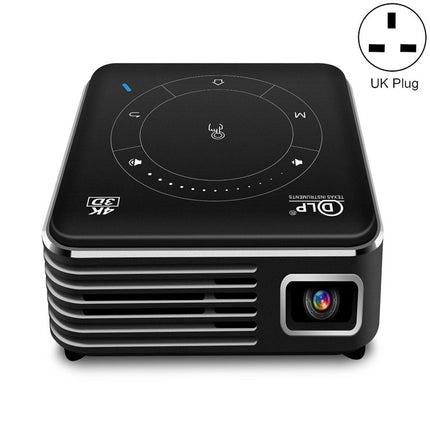 P11 4K HD DLP Mini 3D Projector 4G + 32G Smart Micro Convenient Projector, UK Plug, AU Plug