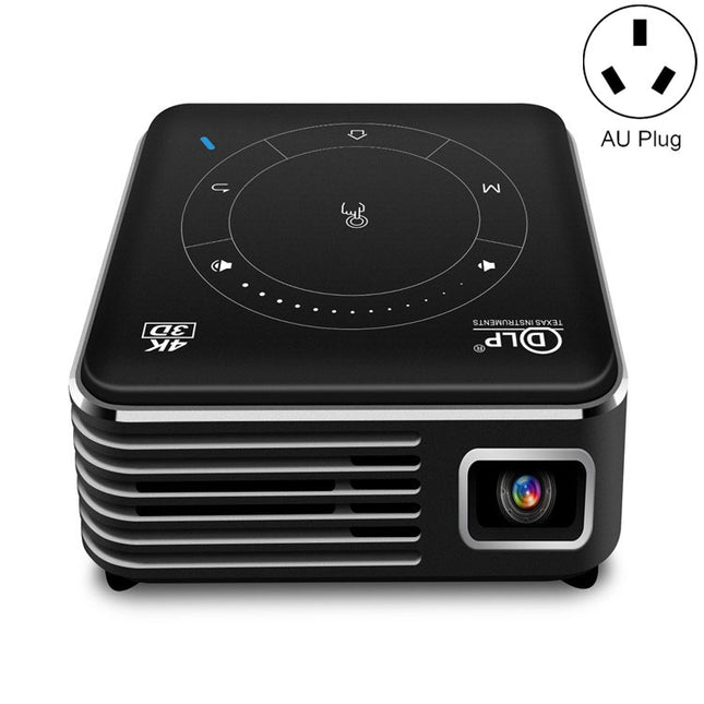 P11 4K HD DLP Mini 3D Projector 4G + 32G Smart Micro Convenient Projector, UK Plug, AU Plug