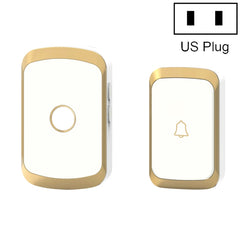 CACAZI A20 Smart Home Wireless Doorbell Digital Music Remote Control Waterproof Doorbell, US Plug, UK Plug, EU Plug