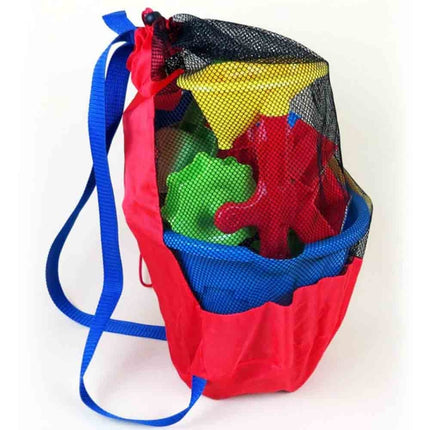 Children Beach Toys Storage Bag Play Sand Tools Storage Net Bag Backpack, Backpack