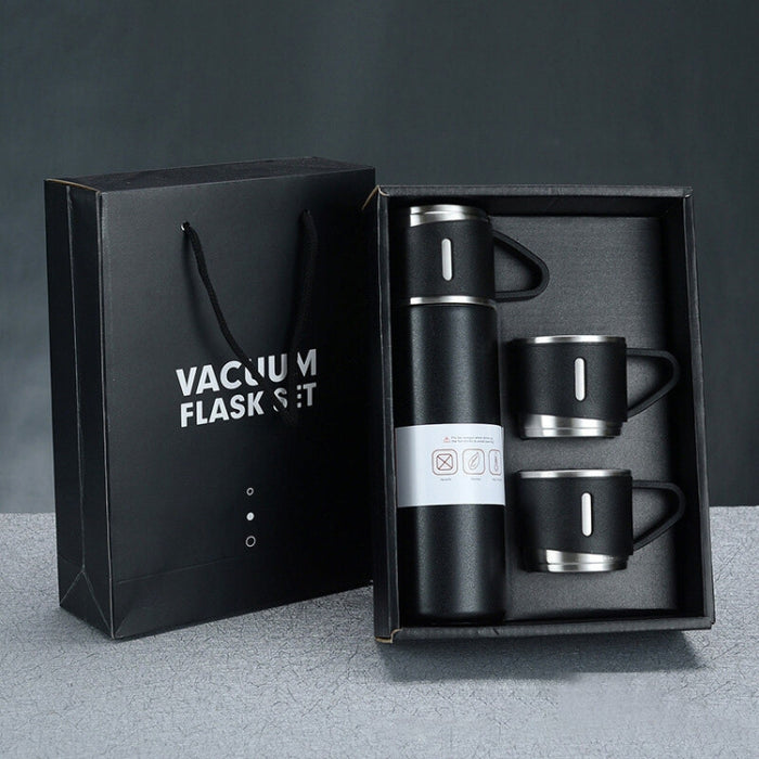 500ml 304 Stainless Steel Thermos Cup – Portable Insulated Gift Box Set