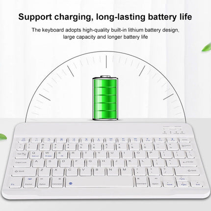 YS-001 9.7-10.1 Inch Tablets Phones Universal Mini Wireless Bluetooth Keyboard, 9.7-10.1 inch Only Keypad, 9.7-10.1 inch with Bluetooth Mouse, 9.7-10.1 inch  with Bluetooth Mouse, 9.7-10.1 inch  with Bluetooth Mouse + Storage Bag                       ...