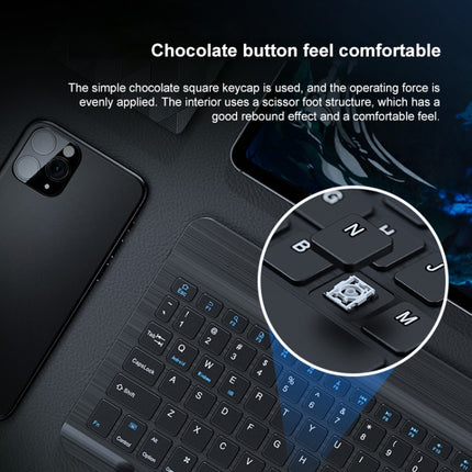 YS-001 9.7-10.1 Inch Tablets Phones Universal Mini Wireless Bluetooth Keyboard, 9.7-10.1 inch Only Keypad, 9.7-10.1 inch with Bluetooth Mouse, 9.7-10.1 inch  with Bluetooth Mouse, 9.7-10.1 inch  with Bluetooth Mouse + Storage Bag                       ...