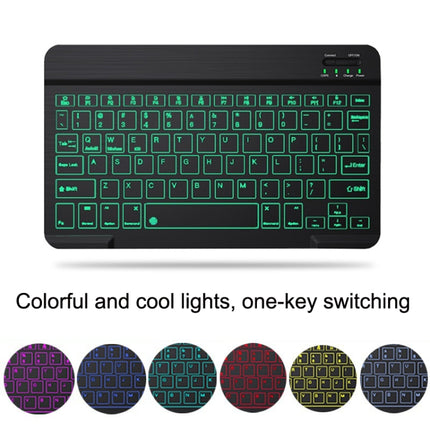 10 Inch RGB Colorful Backlit Bluetooth Keyboard And Mouse Set For Mobile Phone / Tablet