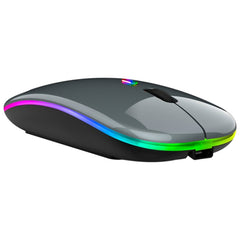 3 Keys RGB Backlit Silent Bluetooth Wireless Dual Mode Mouse